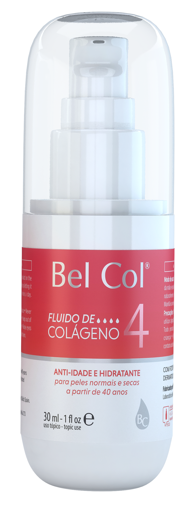 Bel Col 4 - Fluido de colageno 30 ML